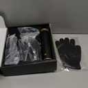 5 in 1 Blow Dryer Brush, Upgrade Hair Dryer Brush Air Curler Air Curling Wrap Styler, Detachable Hot Air Brush Negative Ion Curling Brush Iron, Hair Styling Tools for Drying Curling Straightening (Black Gold)