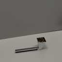 Amerock | Cabinet Pull | Polished Chrome | 5-1/16 inch (128 mm) Center to Center | Blackrock | 1 Pack | Drawer Pull | Drawer Handle | Cabinet Hardware