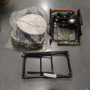 3 in 1 Folding Dog Stroller, 4 Wheels for Small/Medium Dogs, Cat Stroller w/Removable Travel Carrier for Small/Medium/Large Pet, Waterproof Pad, Car Seat, Sun Shade (Green)