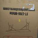 6FT Picnic Table Folding Table Camping Table Plastic Table Fold Up Table Lock for Party Event,White