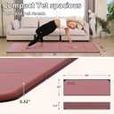 Foldable Yoga Mat Thick 0.32"(8mm)
