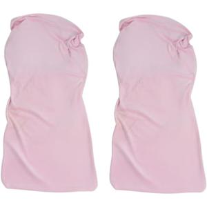 2 PS Floor Chair with Back Support Cover ONLY,Adjustable Position Folding Sofa Chair Slipcover,Suitable for Padded Sleeper Bed,Couch Recliner,Gaming Floor Chairs (ONLY Cover,Pink)