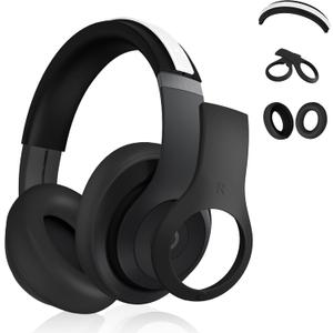 Beats Studio Silicone Case - 3 in 1 Ear Pad, Shell, Headband Cover - Anti-Scratch Protector (Black)