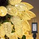 Christmas Lights Outdoor, 88FT Super Long Christmas String Lights with 13 Modes & Timer, Waterproof Fairy Twinkle Light Plug in for Indoor Tree Garden Party Xmas Decorations, Warm White