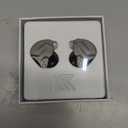 erjigo KZ ZSN Pro Dynamic Hybrid Dual Driver in Ear Earphones Detachable Tangle-Free Cable Musicians in-Ear Earbuds Headphones (Gray Without Mic)