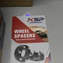 KSP 2in 6x5.5 Tacoma Wheel Spacers, 6x139.7 Tire Spacer fit for Toyota Tundra 4Runner FJ Land Cruiser Sequoia, 50mm Forged Lug Centric Spacer 108mm Hub Bore with M12x1.5 Thread Pitch, Not Hubcentric
