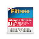 Filtrete 20 x 20 x 1 MERV 11 1085 MPR Allergen Defense Extra Electrostatic pleated Air Filter