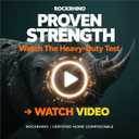 Ultra Thick RockRhino Dog Poop Bags - ECO Heavy Duty, Multi-Layer Bottom, 0% Plastic, 100% Home Compostable, Mint-Scented, Easy Open Tie Handles, Glove-Like Fit - 216 Bags