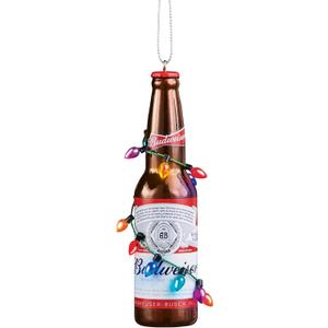Budweiser Bottle w/ Bulbs Ornament