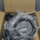 Ceramic Nonstick Cookware Set, Healthy,Non Toxic,17-Pieces Pots and Pans Set Removable Handles,Induction RV Kitchen Set,Stain & Scratch-resistant,Dishwasher/Oven Safe,PFAS/PFOA Free,Black