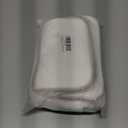 Fanny Packs for Women, Leather Fanny Pack Belt Bag for Women Men with 5 Zipper Pockets Adjustable Belts 4 Card Slots, White Fanny Pack Crossbody Fashion Waist Packs for Running Disney Hiking