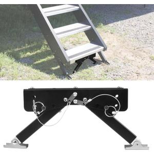 2.8" to 11.4" Step Stabilizer Kit Compatible with RV Travel Trailers and Motorhomes