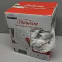 Sunbeam Faux Fur Heated Throw 50x60 in