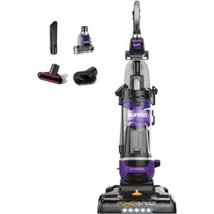Eureka Powerful Lightweight Upright Vacuum Carpet and Floor, PowerSpeed NEU202 with Automatic Cord Rewind, Purple