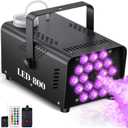 Fog Machine, 800W Smoke Machine With 13-Color LED Effects, 3500CFM Smoke Machine Fog Output, Wired And Wireless Remote Control, Ideal For Halloween, Wedding And DJ Stage