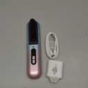 BEAUTYOVO Travel & TSA-Friendly Cordless Hair Straightener Brush - Professional Straightening Brush for On-The-Go | 65W Fast Charge in 30 Min | 6 Heat Settings & 300M Ions for Frizz-Free Salon Finish