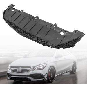 GXARTS Black Bumper Lower Front Splash Cover 117-885-01-00 Compatible with Mercedes-Benz CLA250 Base 4Matic 2014-2019