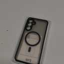 LeYi for Samsung Galaxy A16-5G Phone Case: Samsung A16 5G Case [Magnet Fit] [Full Camera Protection] with Screen Protector, Slim Matte Translucent Soft-Touch, Protection Funda para A 16, Black