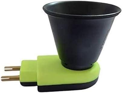 Stainless Steel Electric Kapoor Dani Green & Black Incense Burner Useful for Loban, Bakhoor, Oudh, Agarbatti