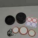 M11 Electric Mason Jar Vacuum Sealer Kit - with Wide and Regular Mouth Mason Lids, Jar Vacuum Sealer for Canning Jars, Vacuum Sealing Machine for Food Storage Black