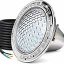10 Inch LED Pool Light for Inground Pools Suitable for 10 Inch Wet Niche