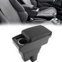 Center Console Armrest Box for Honda Fit Hatchback 2009-2013 | Easy Installation,More Convenient,Perfect Fit