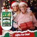 2 x Christmas Money Holders, Cash Gift Card Holders Xmas With 10 Slots Christmas Gift For Men Women Girls Boys, Surprise Money Envelopes, Green