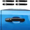 RT-TCZ for Silverado Door Handle Cover Trim Black for Chevy Tahoe 2021 Up Suburban 2020 Up Silverado 2019 Up for GMC Yukon 2021 Up Sierra 2019 Up Black Exterior Accessories
