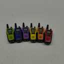 Walkie Talkies Rechargeable for Adults Long Range with Earpiece NOAA Weather Alert, Multi-purpose 2 Way Radio 4 Pack for Team Work Senior Care Kid Adventure Family Camping Hiking Skiing Cruise (Blue Green Orange Violet)