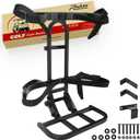 Roykaw Universal Golf Cart Rear Seat Bag Holder Compatible with EZGO/Club Car/Yamaha Golf Cart with Rear Seat Grab Bar, Upgrade 3rd Generation - Don't Occupy The Rear Seat/No Drilling Required