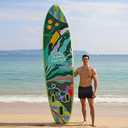 Inflatable Stand Up Paddle Board 10'6", Lightweight & Stable with 3-Fin Maneuverability, Complete Paddleboard Accessories for Adults & Youth, Ideal Outdoor Gift