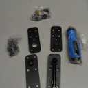 Mumusuki Hidden Door Hinge, 570lbs Heavy Duty Concealed Door Pivot for Secret Room Bookcase Commercial Industria Use