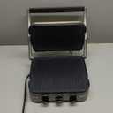 Cuisinart Griddler Indoor Grill, Panini Press, Sandwich Maker & More, 5-in-1 Grilling, Dishwasher-Safe Nonstick Cooking Plates, GR-4NNAS, Stainless Steel