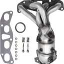 JT Exhaust Catalytic Converter Compatible with 2002-2006 Nissan Altima, 2002-2005 Nissan sentra 2.5L (EPA Compliant)(Standard EPA Grade)