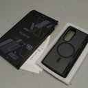 MOBOSI for Samsung Galaxy Z Fold 7 Case with Privacy Screen Protector, [Compatible with Magsafe], [Built-in Kickstand & Full Body Hinge Protection] Magnetic Slim Phone Case for Z Fold7, Black