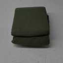 MILDLY Super Soft Duvet Cover - 100% Washed Microfiber Olive Green Comforter Cover Set 3 Pieces with Zipper Closure & Corner Ties (No Comforter)