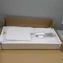 SUPERJARE 31.5" White Desk with 2 Drawers, Modern Makeup Vanity with Padded Stool, Small Computer Desk Home Office Desk for Writing Study Bedroom