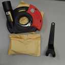 HERZO Surface Grinding Dust Shroud for Angle Grinder, Universal 4.5"/5" + Diamond grinding cup wheel 5 inch