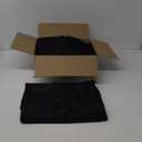 Fitable Black Tablecloths for Rectangle Tables, 6 Pack - 70 x 120 Inches - Reusable and Washable Table Clothes for 6-8 Ft Tables, Polyester Fabric Table Covers for Wedding, Party, Banquet