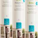 Cricut Premium Permanent Vinyl, Blue | 3-Pack of 4ft Rolls (12" x 48") - Compatible with Maker & Explore Machines