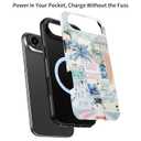 LUMARKE for iPhone Air Case, Cute Preppy Floral Cover for Women