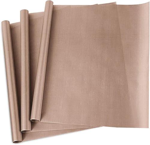 PTFE Teflon Sheet for Heat Press Transfer Sheet Non Stick 16 x 20 Heat Transfer Paper Reusable Heat Resistant Craft Mat, 1 Piece 