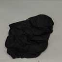 Obstal 4ft Stretch Spandex Table Cover for Standard Folding Tables - 2 Pack Universal Rectangular Fitted Tablecloth Protector for Wedding, Banquet and Party, Black