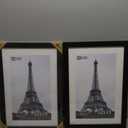 VCK 12x18 Poster Frame - 2 pack, Solid Wood Picture Frames with Polished Plexiglass, Wall Hanging (black)