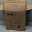 SenCre Nugget Ice Maker with Handle 40lbs/ Day Countertop Ice Maker Soft Ice