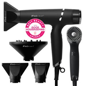 FHI Heat Innovator Pro Power Speed Professional Hair Dryer with Diffuser - Advanced Ionic Technology, Quick-Dry Blow Dryer, Cool Shot Button, Quiet Operation, Lightweight, for All Hair Types