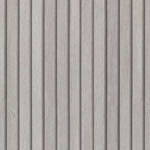 Abyssaly Wood Slat Wallpaper Peel and Stick, Grey Shiplap Wood Grain Contact Paper, Removable Self Adhesive Faux Panel Wall Covering for Cabinets and Drawers 17.71 in X 118 in (Light Gray)