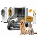Pet Grooming Vacuum, 5-in-1 Dog Grooming Vacuum for Shedding Grooming, 500W 13kPa Suction, 59dB Low Noise, 1.5L Dust Cup, 3 Suction Levels, Clipper & Grooming Tools for Dogs and Cats