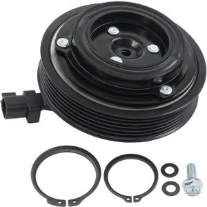 ApplianPar Air Conditioner A/C Compressor Clutch Assembly with Plate Pulley Bearing Coil Kit for Chrysler 300 2011-2013 Jeep Grand Cherokee 2011-2016 Dodge Charger 2011-2013 Challenger Durango