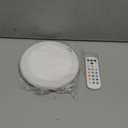 Shower Lights for Inside Shower - 1 Pack Rechargeable Ceiling Light with Remote, Color Changing & White Timing Light, Motion Sensor Battery Powered Shower Lamp for Bathroom Closet Patio